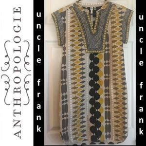 Uncle Frank Retro Tunic Dress w/Mandarin Collar